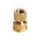 Atc ATC 1/2 in. Compression in. X 1/2 in. D FPT Brass Coupling 6JC120110701040 - alternate 2
